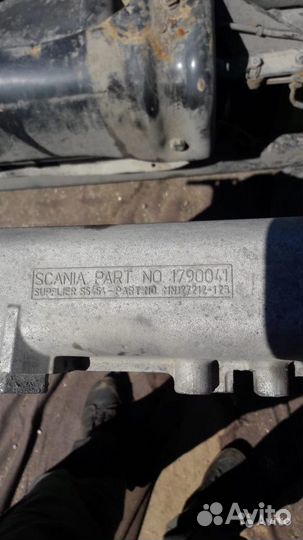 Интеркулер Scania