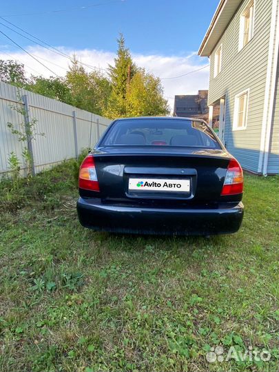 Hyundai Accent 1.5 МТ, 2007, 190 000 км