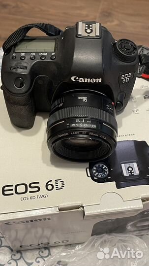 Фотоаппарат canon eos 6d