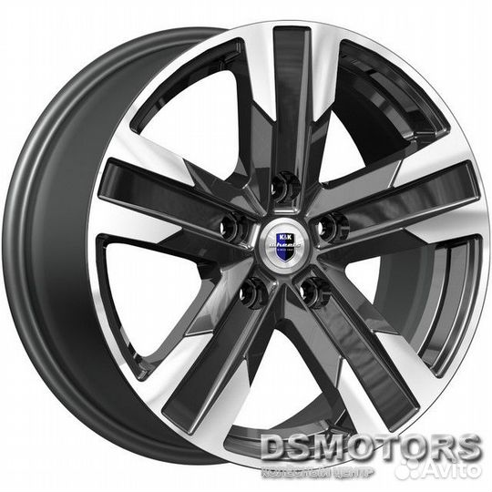 Диски Висмут 7.0/16 5x105 ET38 d56.6 алмаз чёрный