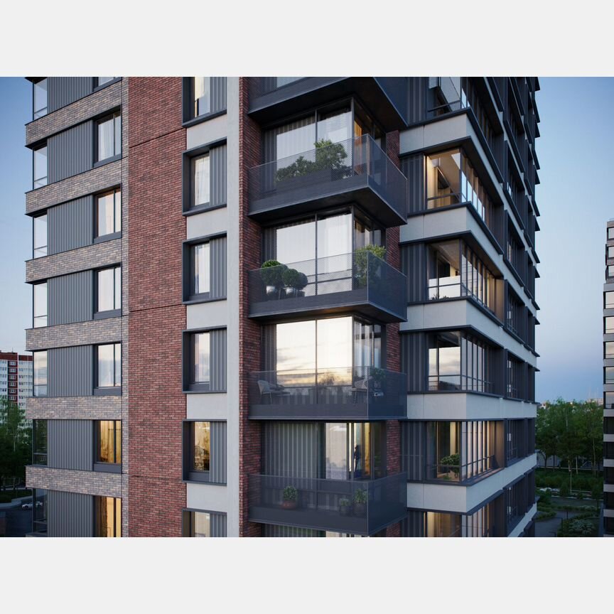3-к. квартира, 89 м², 4/18 эт.