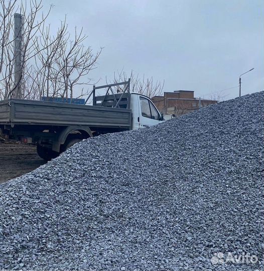 Щебень известняковый с доставкой