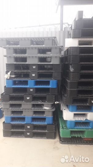 Пластиковые поддоны бу