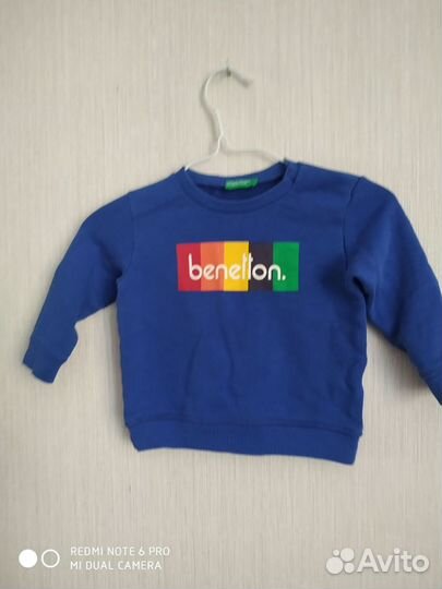 Детский костюмчик benetton оригинал на 1,5 г