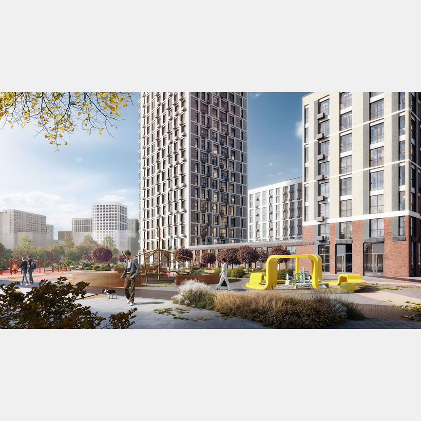 Квартира-студия, 21,4 м², 19/19 эт.