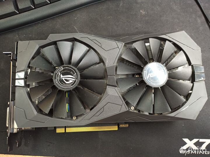Видеокарта ROG-strix-RX570-O4G-gaming