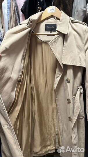 Massimo dutti тренч