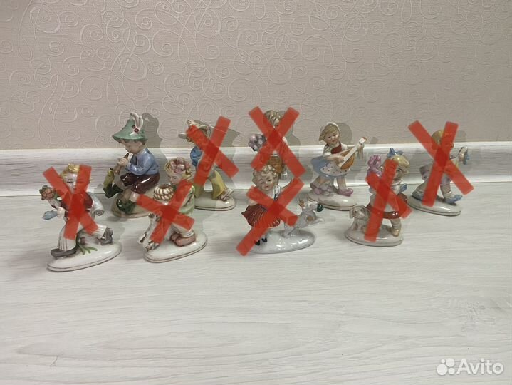 Фарфоровая статуэтка Дети Германия