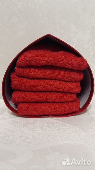 Набор полотенец для рук Arya home сердце