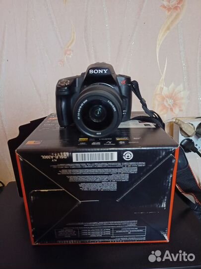 Зеркальный фотоаппарат sony