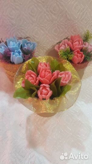 Букеты из мыла