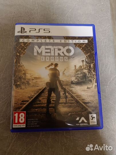 Metro exodus ps5 диск