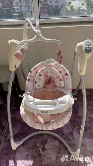 Электрокачели шезлонг