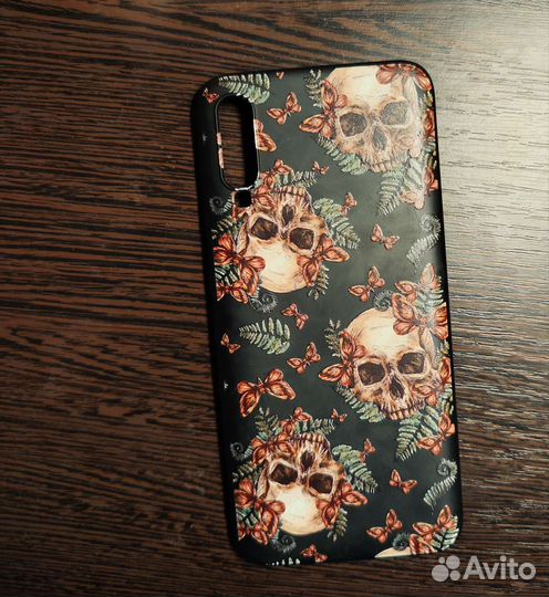 Чехол с микрофиброй на Самсунг а70