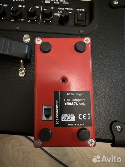 Гитарная педаль Yerasov SCS distortion RT-10