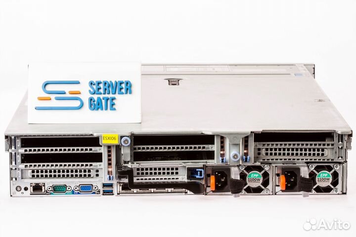 Сервер Dell R740xd 24SFF 2xGold 6154 256GB