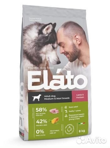 Корм для собак и кошек Холистик Elato (Элато)
