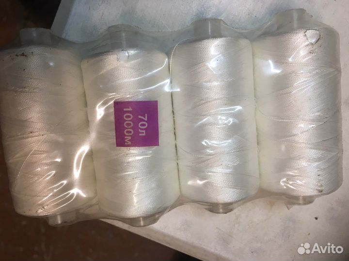 Нитки капроновые и лавсановые