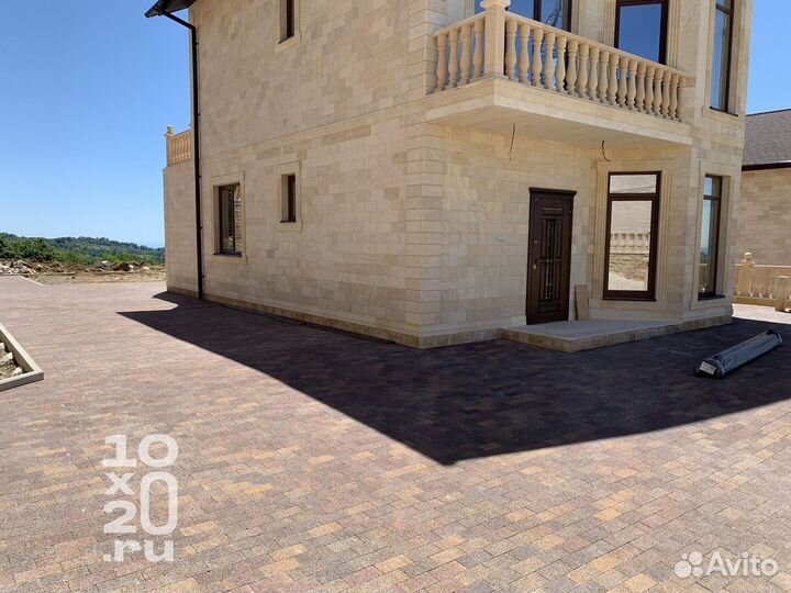 Тротуарная плитка, бордюры, газонная решетка