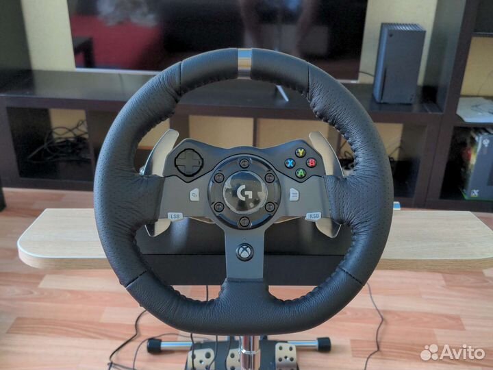 Игровой руль Logitech G920 новый для Xbox и PC