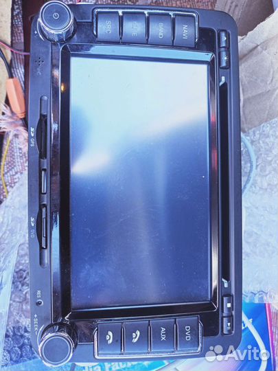 Штатная магнитола шкода суперб