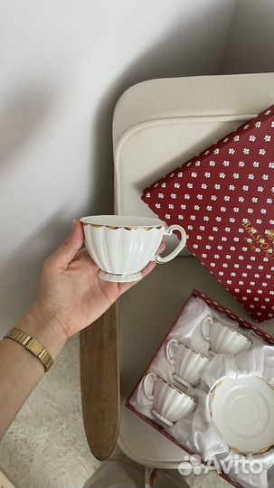 Чайный сервиз, посуда, для кухни, подарок