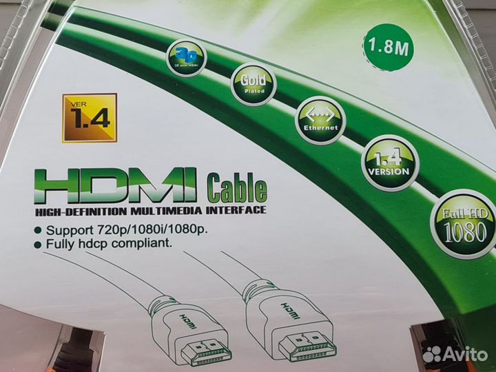 Кабель minihdmi to minihdmi AOpen ACG585O 1.8 м