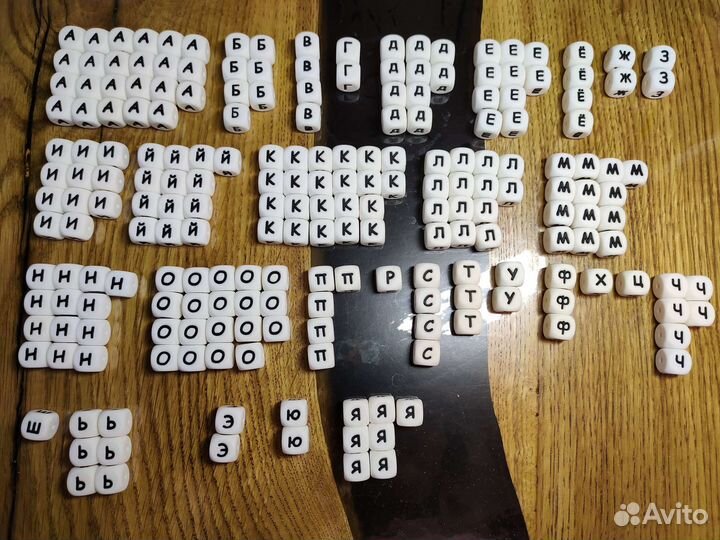 Бусины из пищевого силикона