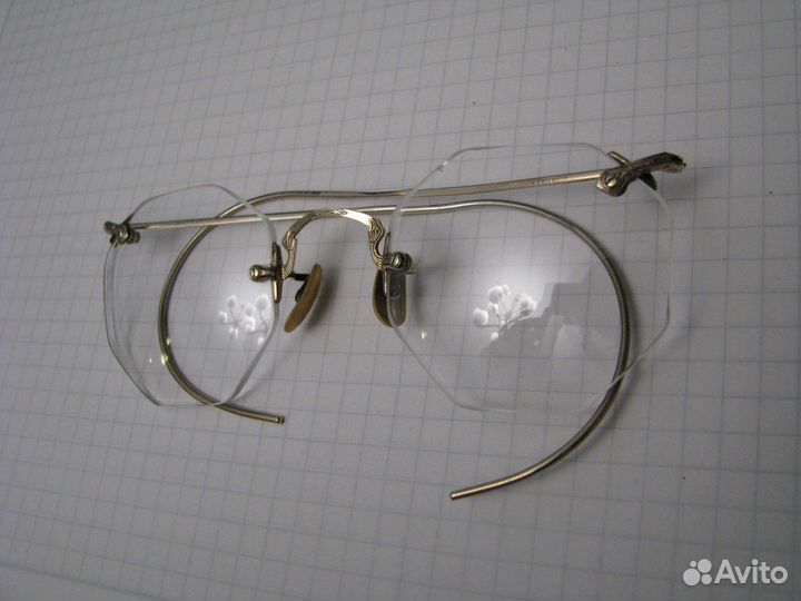 Очки American Optical США 1944 год золото дубле 12
