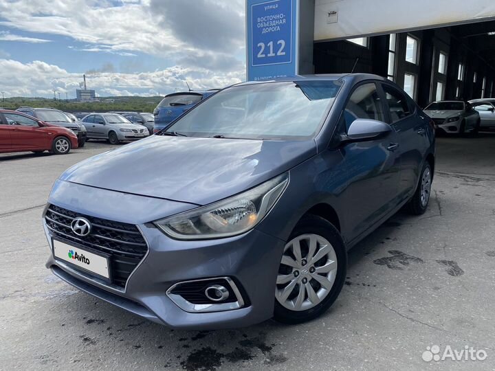 Hyundai Solaris 1.6 AT, 2017, 85 000 км