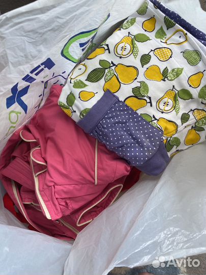 Одежда для девочки пакетом 80 86