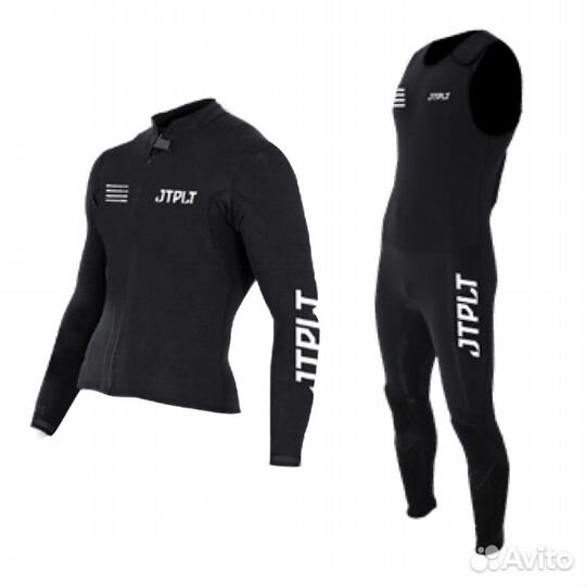 Гидрокостюм мужской длин без рукавов + гидрокуртка