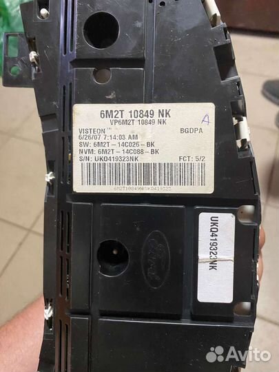 Приборная панель форд мондео