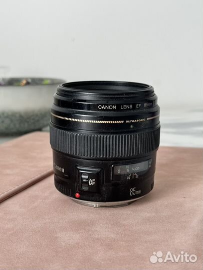 Объектив Canon ef 85mm f 1.8 usm