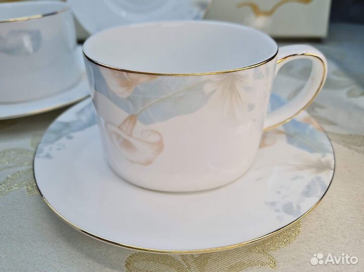 Чайные пары Daiquiri Костяной фарфор, 220 мл