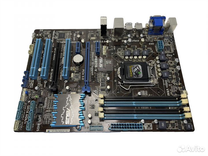 Материнская плата Asus P8B75-V Soc-1155 ATX б/у