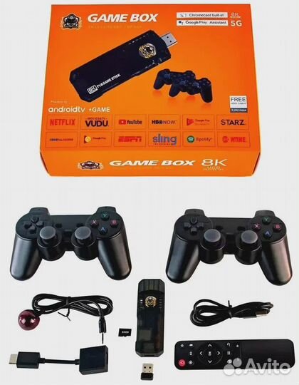 Игровая приставка Game box 8k розница новая