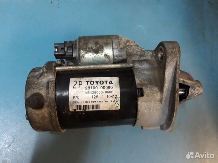 Стартер toyota avensis