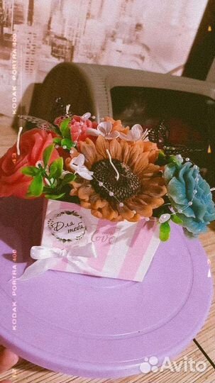 Букет, коробка ко дню учителя