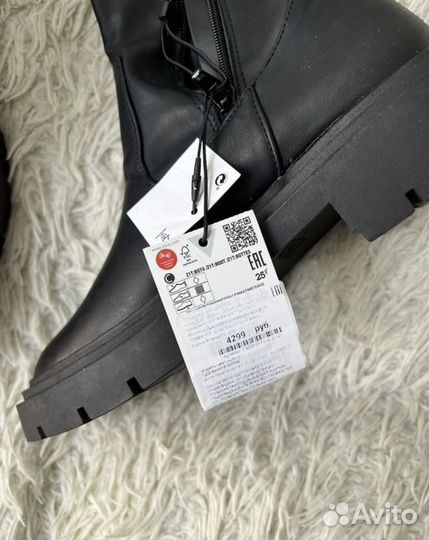 Ботфорты zara 37