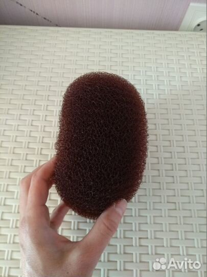 Бублик / валик /шиньон для пучка волос. 15 см