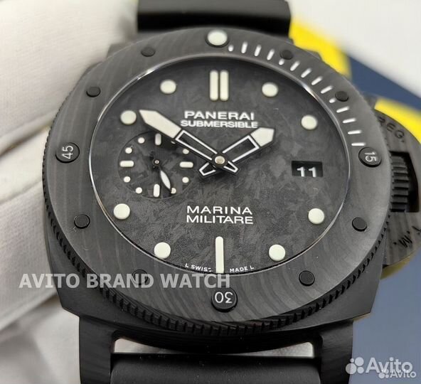 Часы карбоновые Panerai Submersible pam 979