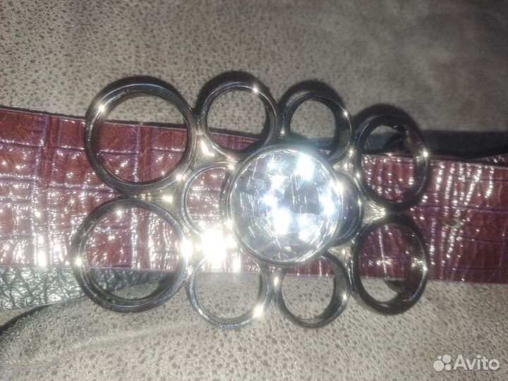 Ремень женский кожа Италия