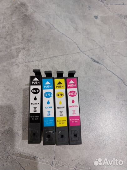 Чернила для принтера epson