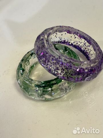 Колечко из эпоксидной смолы купить в Москве | Личные вещи | Авито