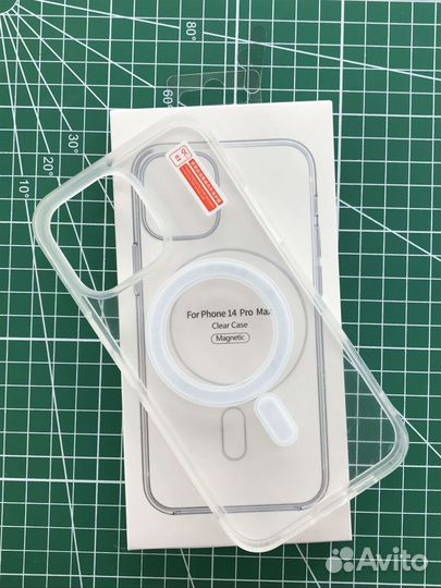 Чехол прозрачный с MagSafe iPhone 14Pro Max