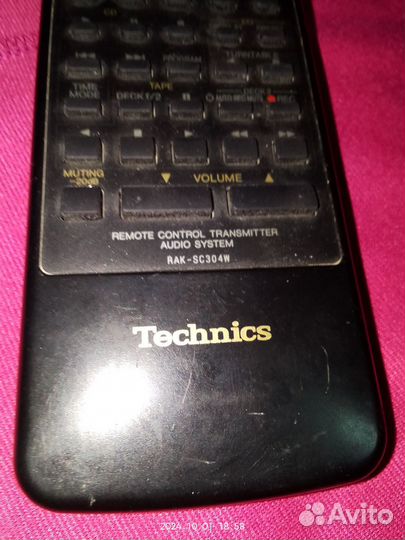 Пульт ду Technics RAK-SC304W