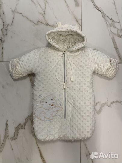 Конверт детский демисезонный 56, 62, 68