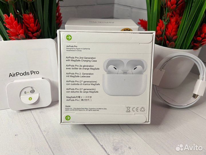 AirPods Pro 2 Luxe (Доставка+Чехол)