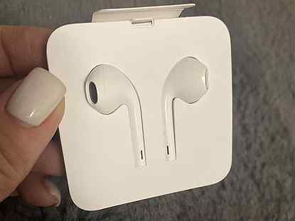 Наушники apple earpods lightning новые